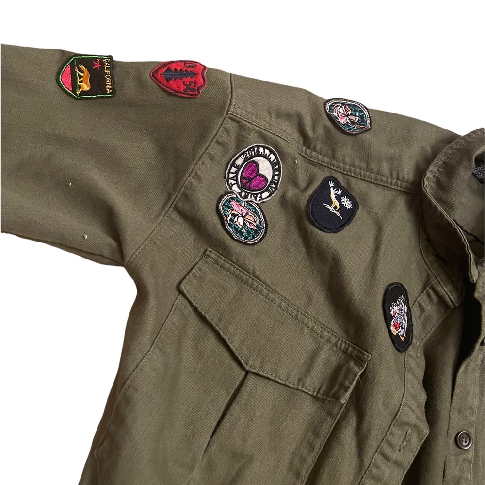 Camo Button Down - image 3